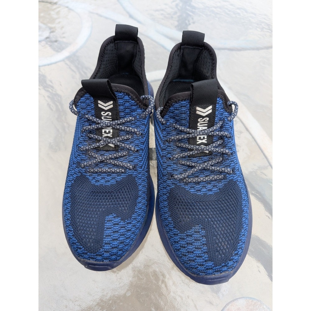 SUADEX Blue Steel Toe Unisex Work Safety Shoes US Sz 6 Mens/Sz 7.5 Womens EU 36
